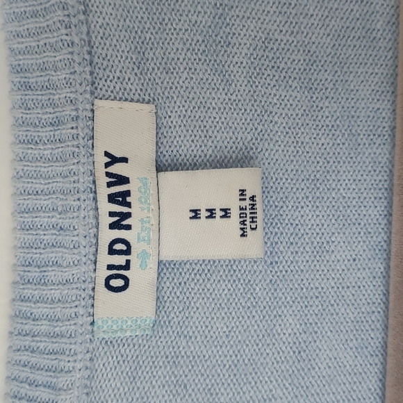 Blue cardigan sweater size medium - Picture 2 of 4